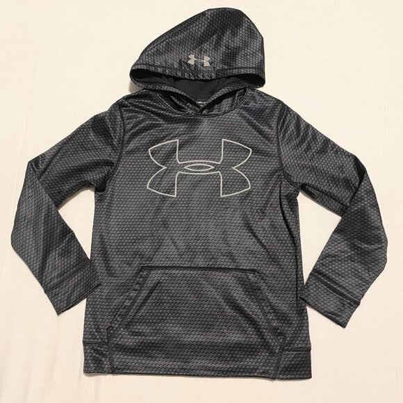 Under Armour Cold Gear Hoodie Youth Medium Pullover - Picture 16 of 16